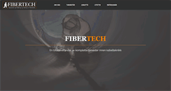 Desktop Screenshot of fibertech.no